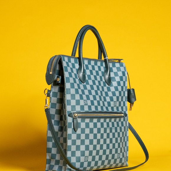 MOBILE TOTE DAMIER CYAN LOUIS VUITTON - Picture 4 of 4